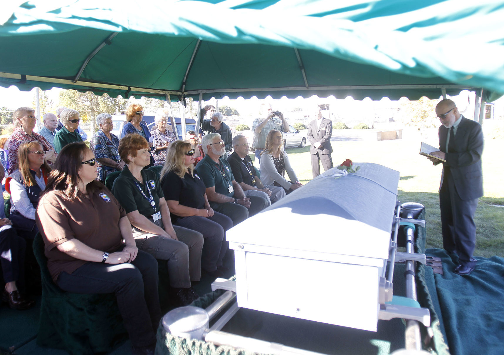 Funeral for Unidentified Woman